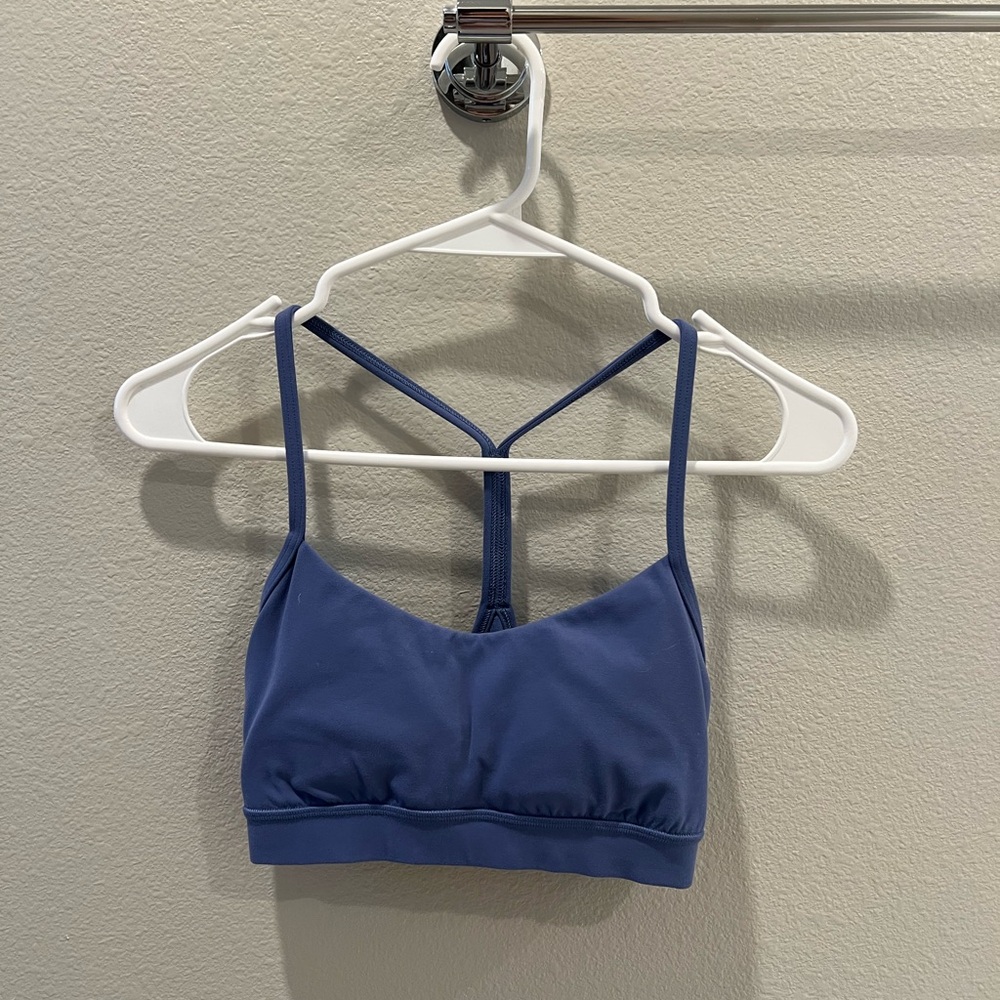 Lululemon flow y sports bra- water drop